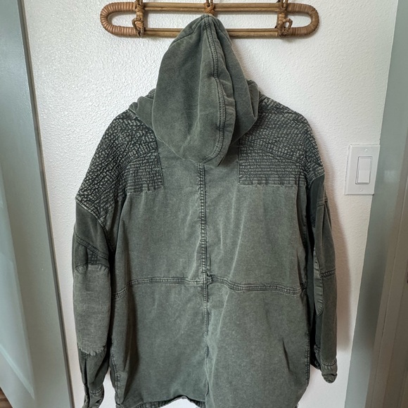 We The Free faded green utility jacket - Picture 2 of 3